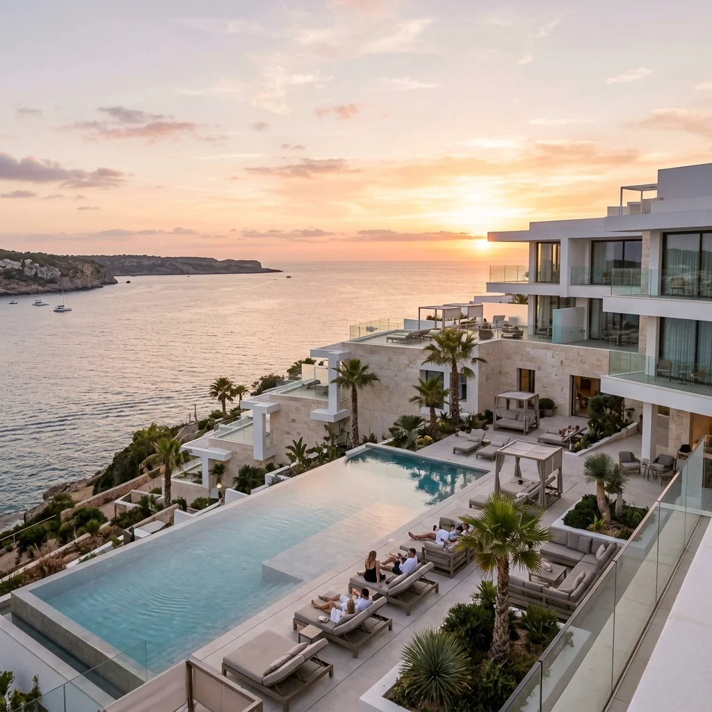 Resort de lujo frente al mar en Mallorca